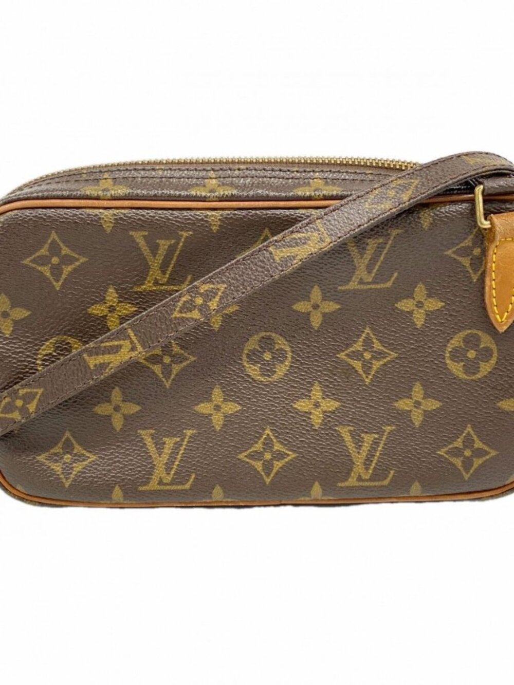 Louis Vuitton Shoulder Bag Monogram Pochette Ma Roulis Bandouliere Brown